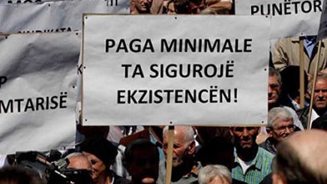 Brenda 6 mujorit te pare, paga minimale do te rritet me 500 deri ne 1 mije leke